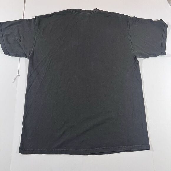 Pittsburgh Steelers NFL Football T-Shirt Black Gold 2000s Y2K Men's Large - Picture 5 of 5